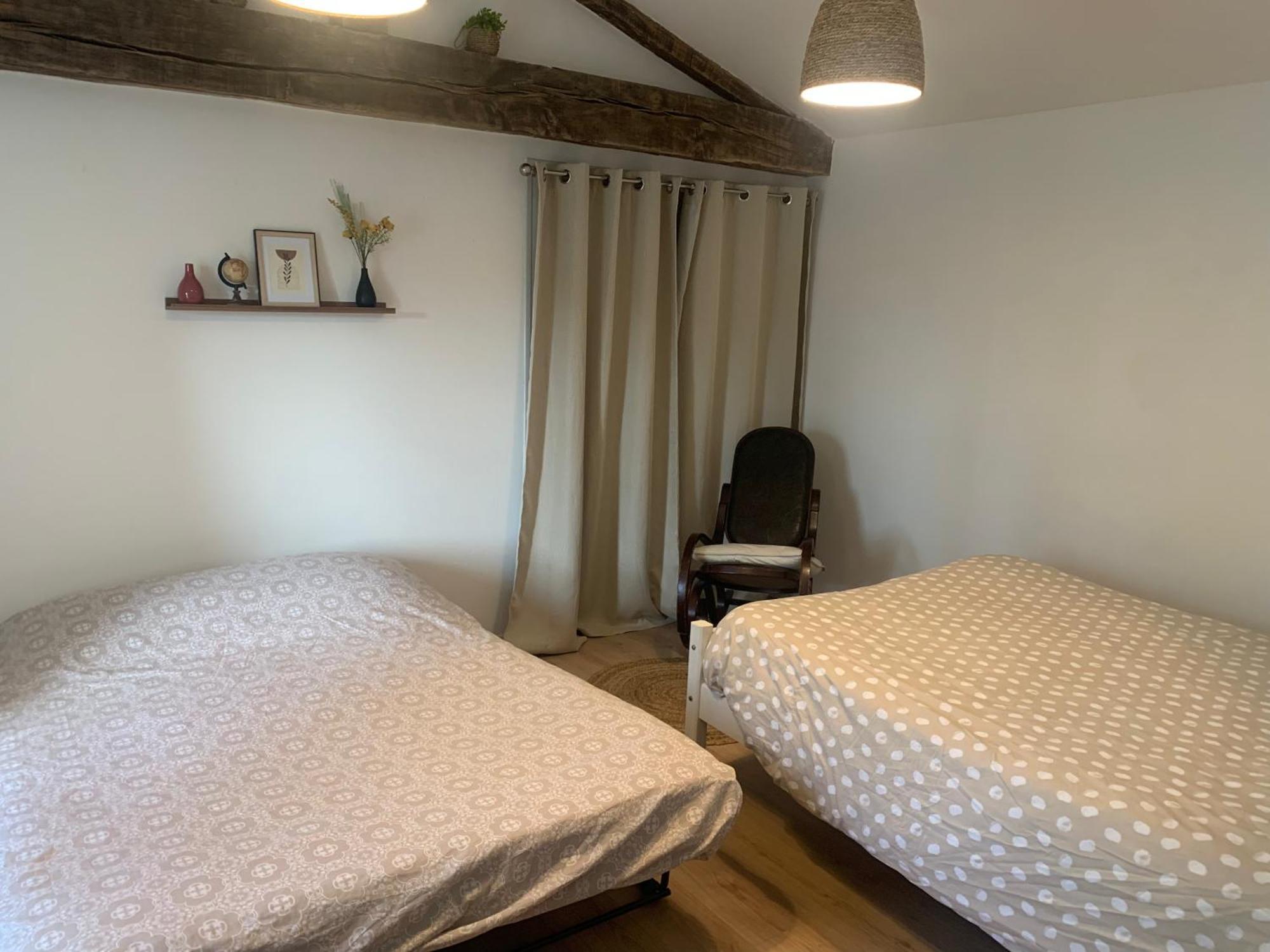 Une Chambre Au Calme En Gatine Deux-Sevrienne Vouhe  Exteriör bild